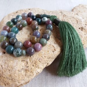 Classic Indian Agate Tasbeeh – Spiritual & Elegant Prayer Beads