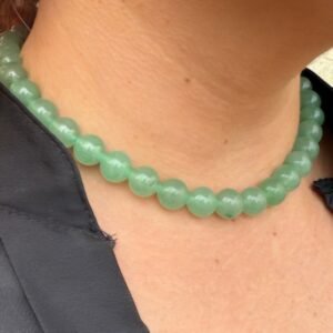 Green Aventurine Necklace – Luck, Calm & Elegance