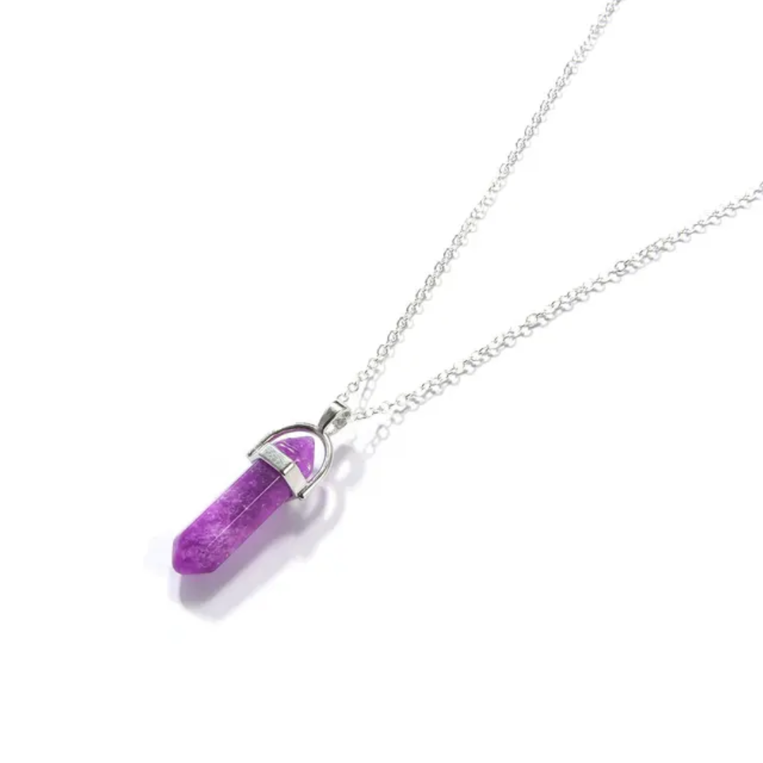 “Royal Glow Amethyst Pendant – Elegant Purple Gemstone Necklace” - Image 5