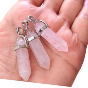 “Pink Jade Gemstone Pendant – Timeless Beauty & Love Energy”