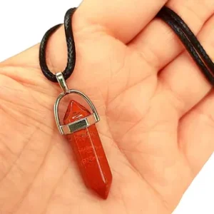 Powerful Red Jasper Pendant – Classic Design with Natural Charm