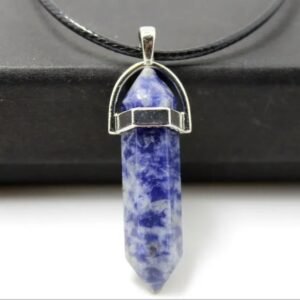 Elegant Sodalite Necklace – Calm Mind & Inner Strength Crystal