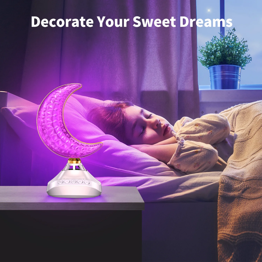 Moon Crescent Quran Speaker – LED Light with Recitation & Azan 🔊🕌 - Image 4
