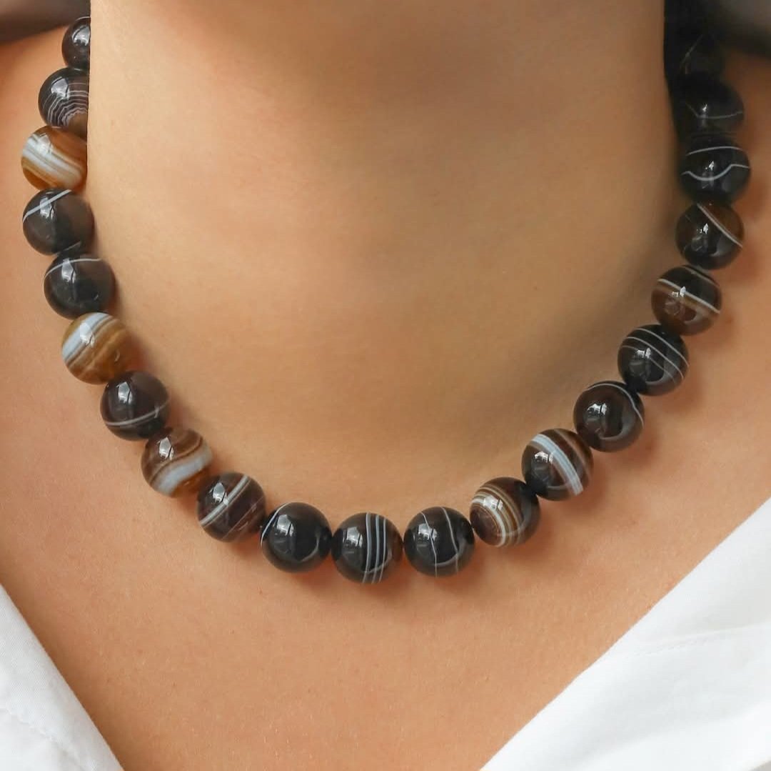 Evil Eye Black Necklace – Stylish Guardian Jewelry - Image 3