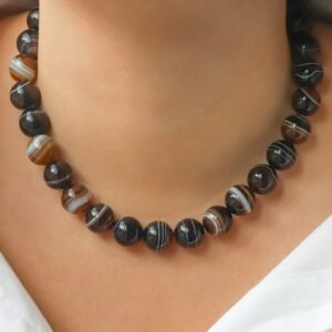 Evil Eye Black Necklace – Stylish Guardian Jewelry