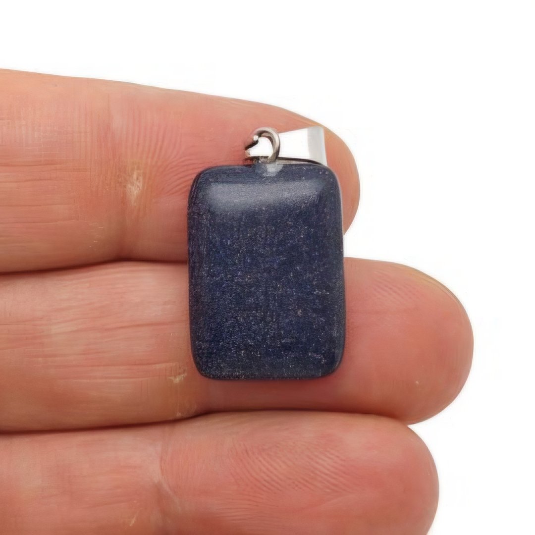 Genuine Blue Sandstone Pendant