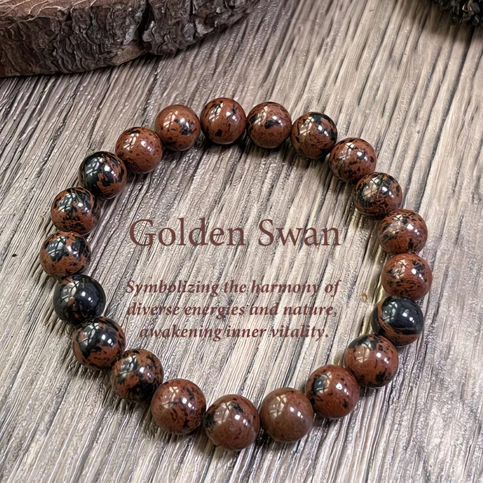 Golden Swan Pendant Necklace – Luxury Look with Natural Shine ✨🦢 - Image 4