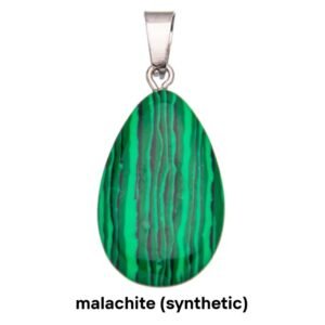 Malachite Pendant – Green Stone of Transformation & Healing