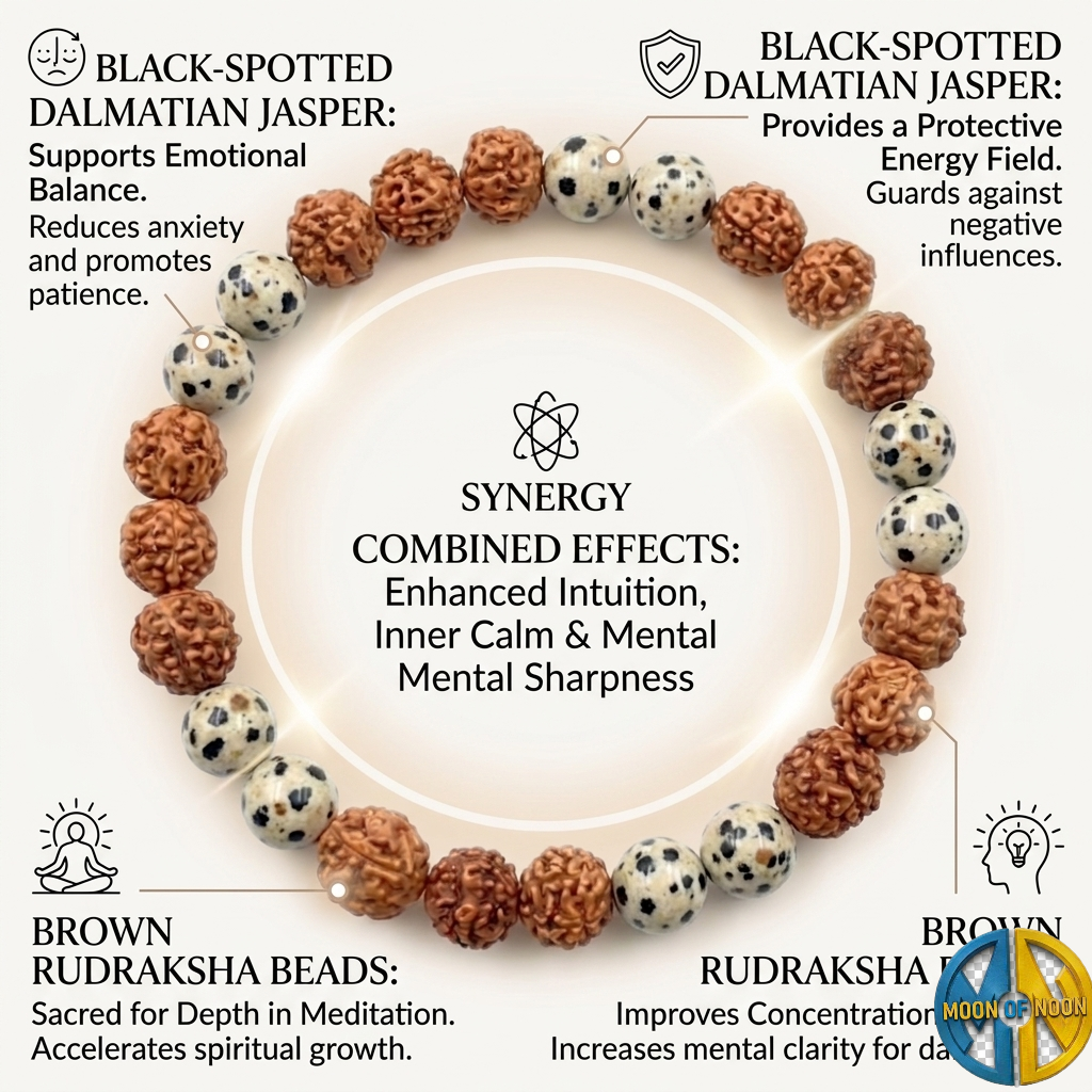Rudraksha Balmatin Bracelet 8mm – Spiritual & Natural Healing Jewelry 📿✨ - Image 4